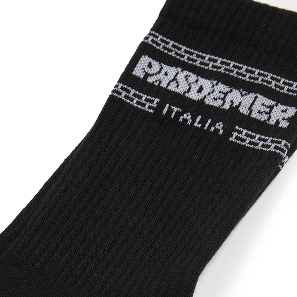 ��PAS DE MER/�ѥɥ����PASDEMER ITALIA SOCKS ���å��� / BLACK �֥�å� ��
