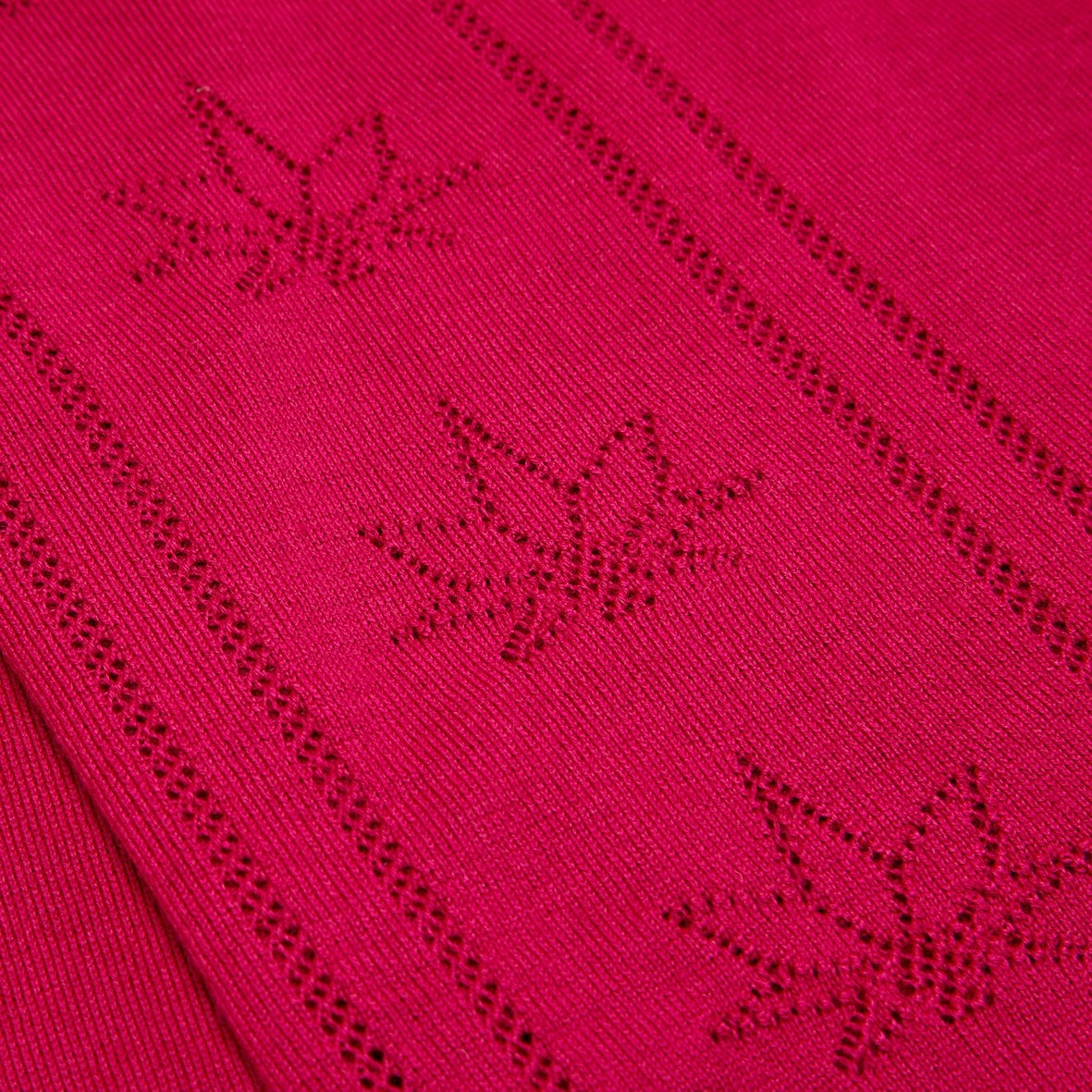 ��PAS DE MER/�ѥɥ����HIGH COUTURE POLO SWEATER �ݥ��������� / FUCSIA