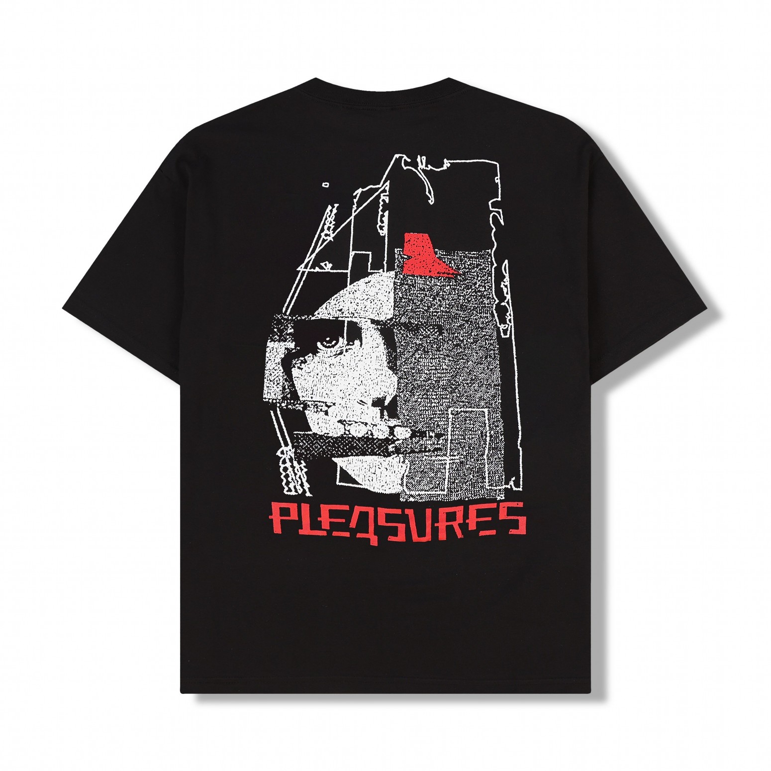 ��PLEASURES/�ץ쥸�㡼����THE FAINT/�� �ե�����ȡ�LOGIC T-SHIRT T����� / BLACK