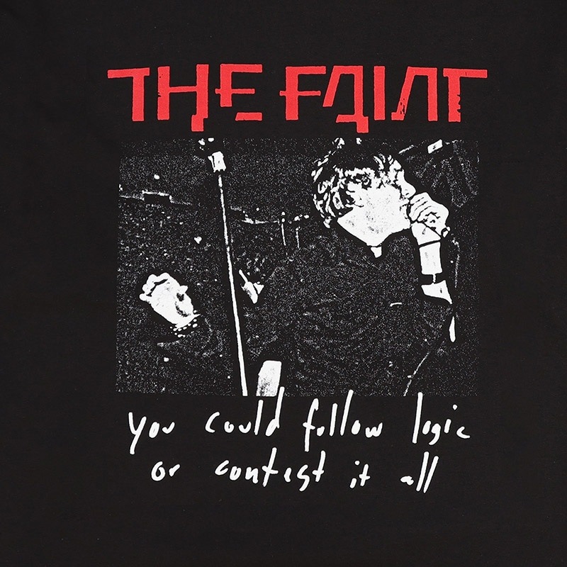 ��PLEASURES/�ץ쥸�㡼����THE FAINT/�� �ե�����ȡ�LOGIC T-SHIRT T����� / BLACK