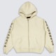 PLEASURES/ץ쥸㡼OE ZIP UP HOODIE ѡ / NATURAL