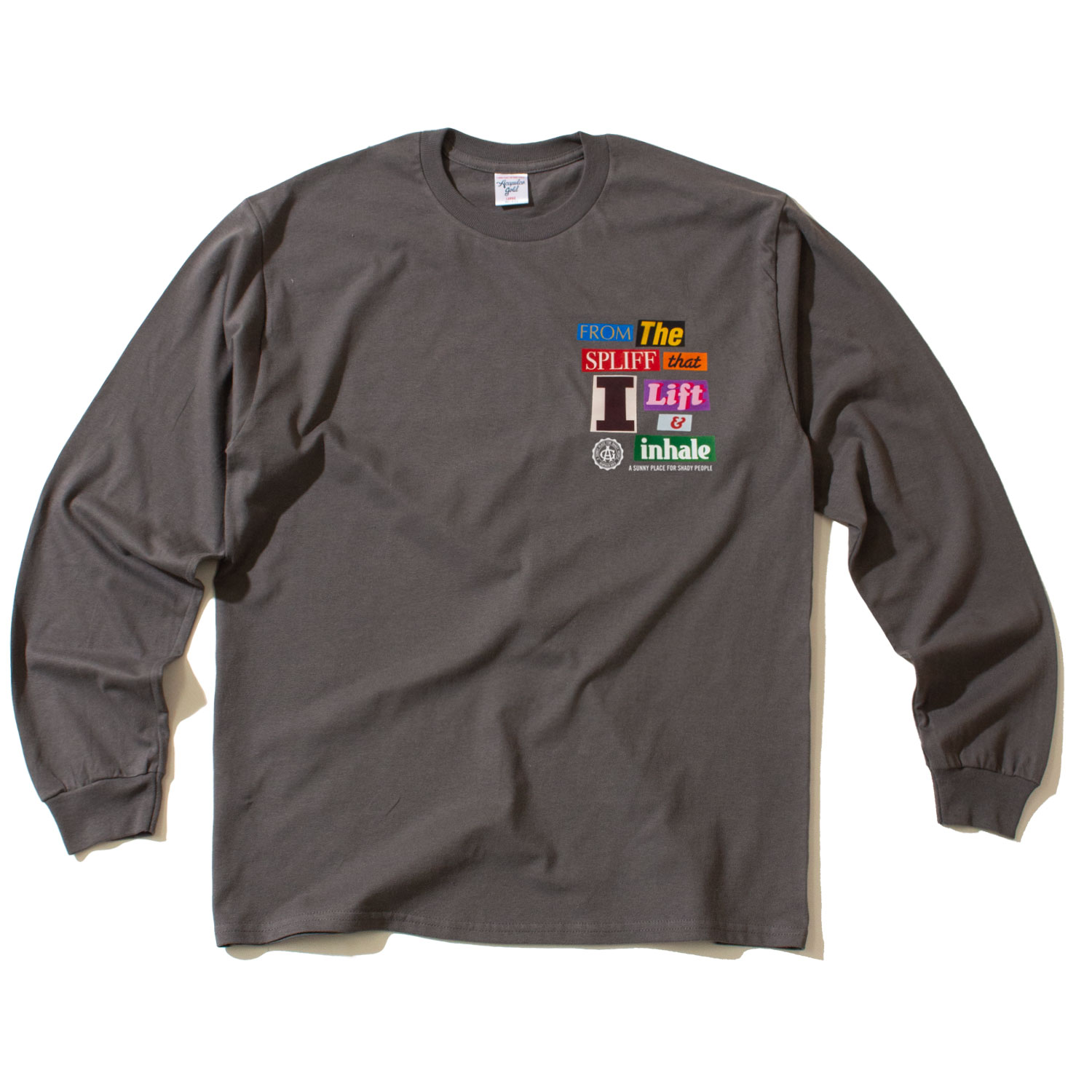 ACAPULCO GOLD/ץ륳 ɡGET HIGH LS TEE ĹµT / CHARCOAL