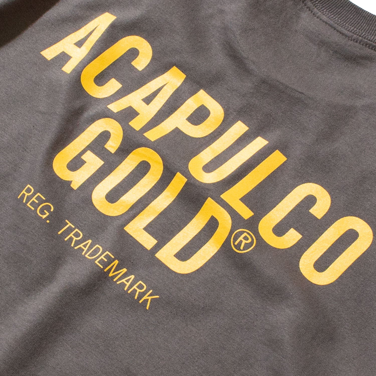 ACAPULCO GOLD/ץ륳 ɡGET HIGH LS TEE ĹµT / CHARCOAL