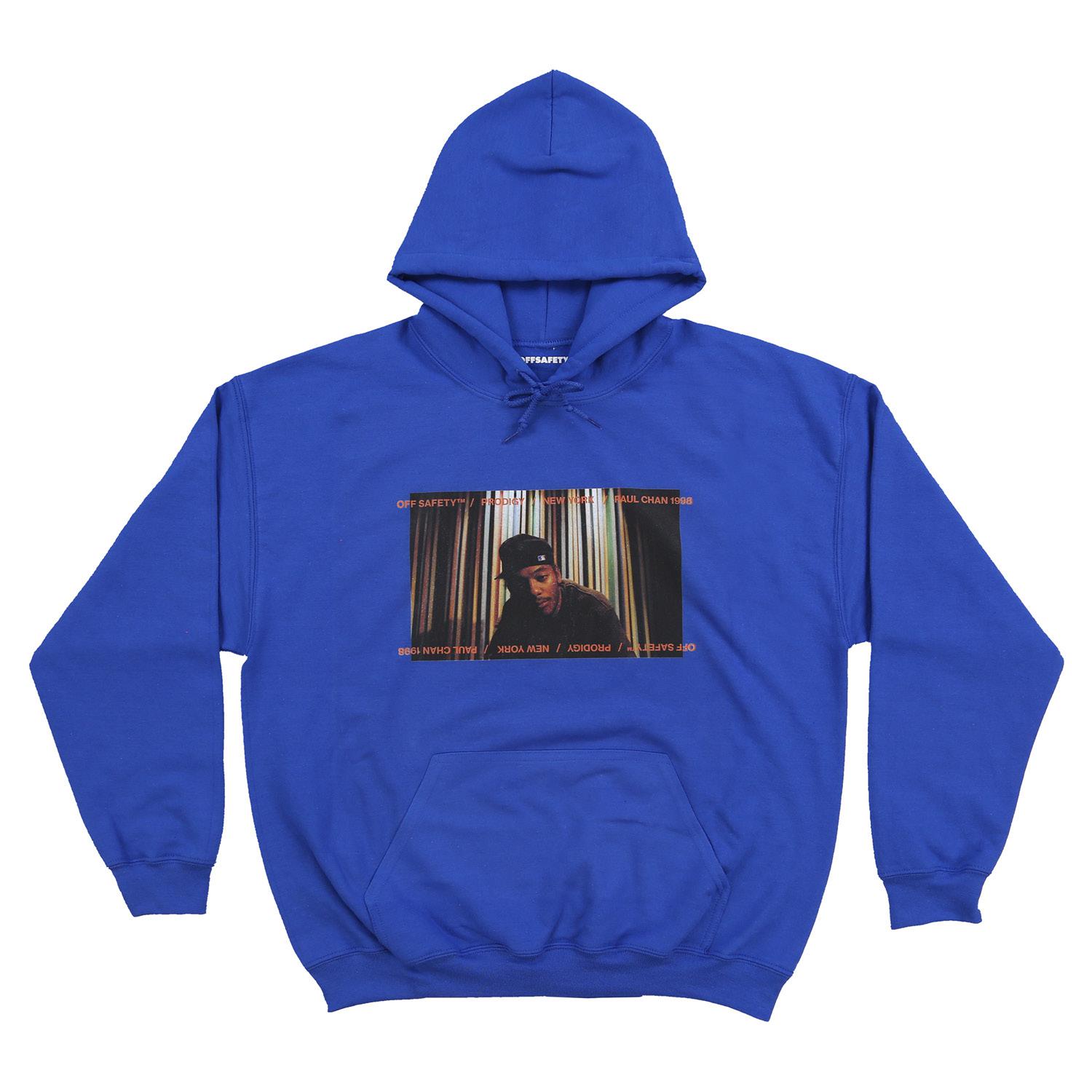 OFF SAFETY/オフセーフティー】INFAMOUS HOODIE パーカー / BLUE 