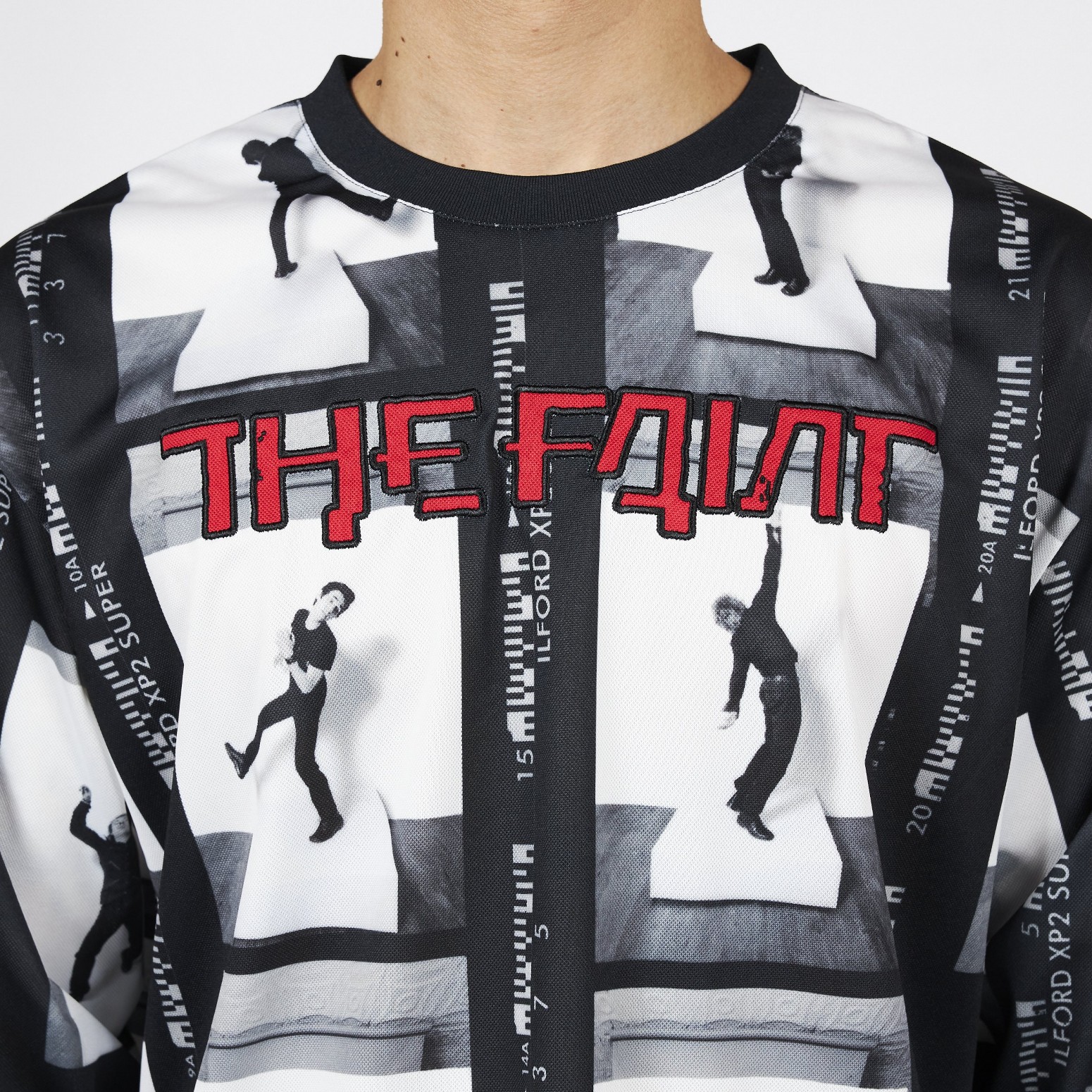 PLEASURES/ץ쥸㡼THE FAINT/ եȡDANSE SOCCER JERSEY ĹµT / WHITE