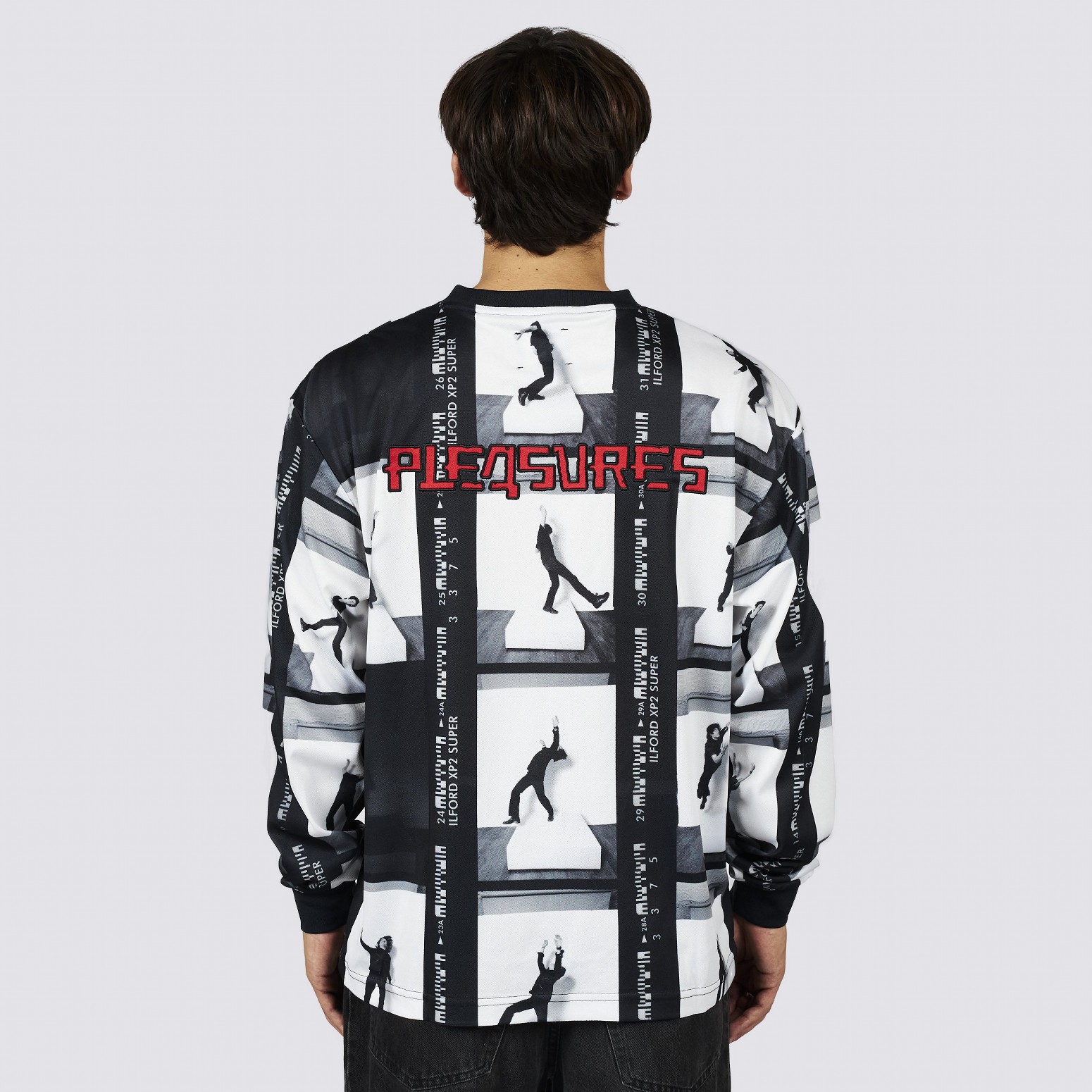 PLEASURES/ץ쥸㡼THE FAINT/ եȡDANSE SOCCER JERSEY ĹµT / WHITE