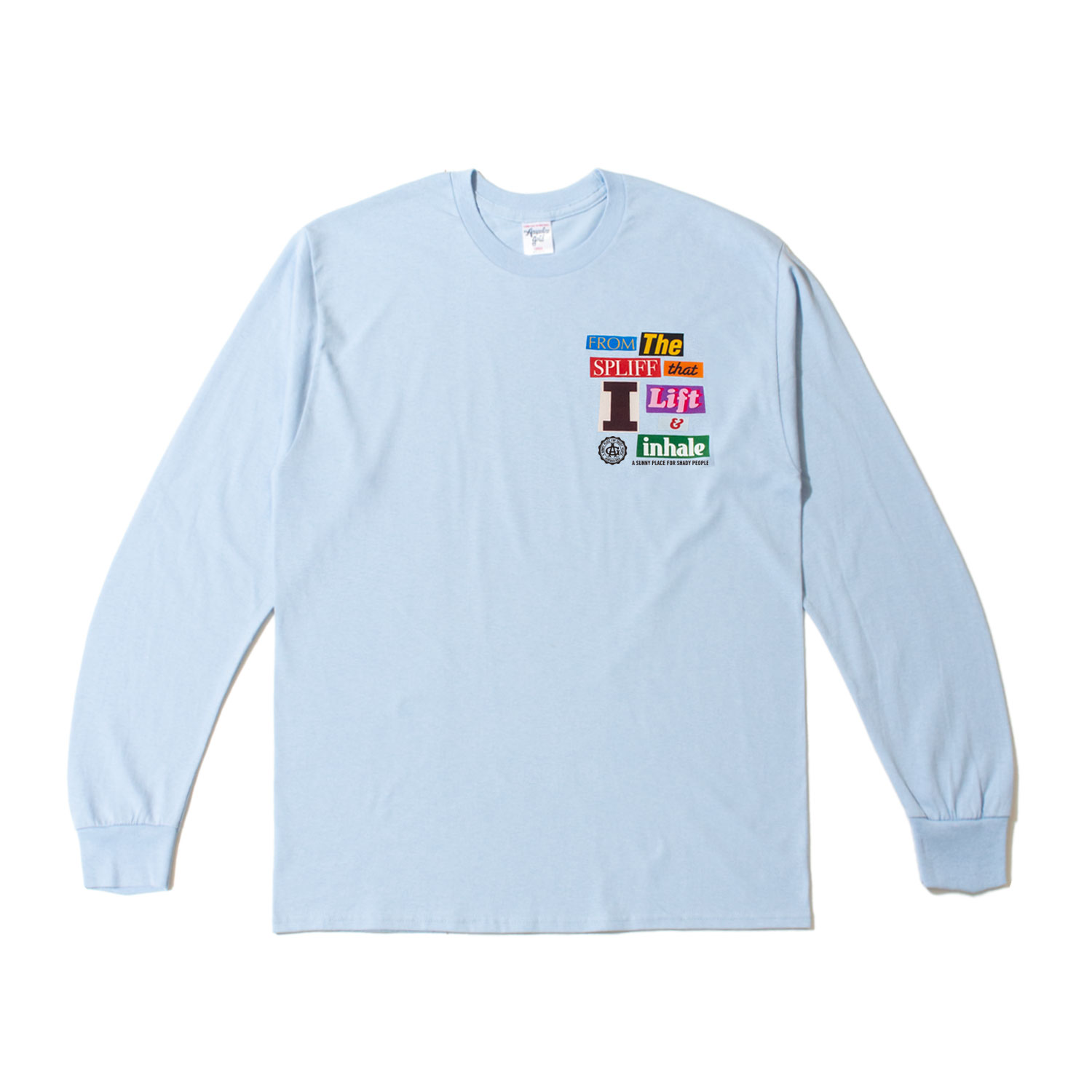 ACAPULCO GOLD/ץ륳 ɡGET HIGH LS TEE ĹµT / LT. BLUE