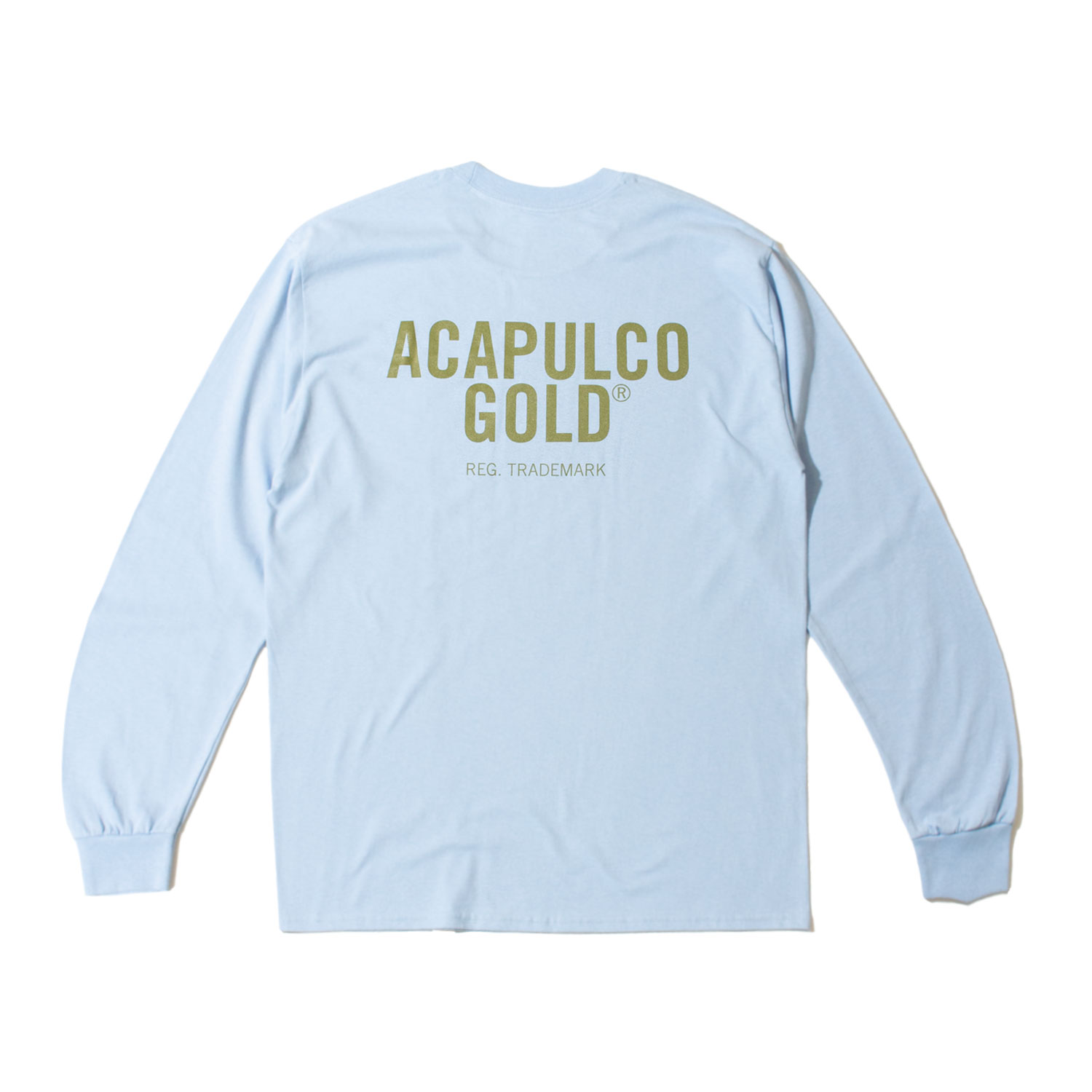 ACAPULCO GOLD/ץ륳 ɡGET HIGH LS TEE ĹµT / LT. BLUE