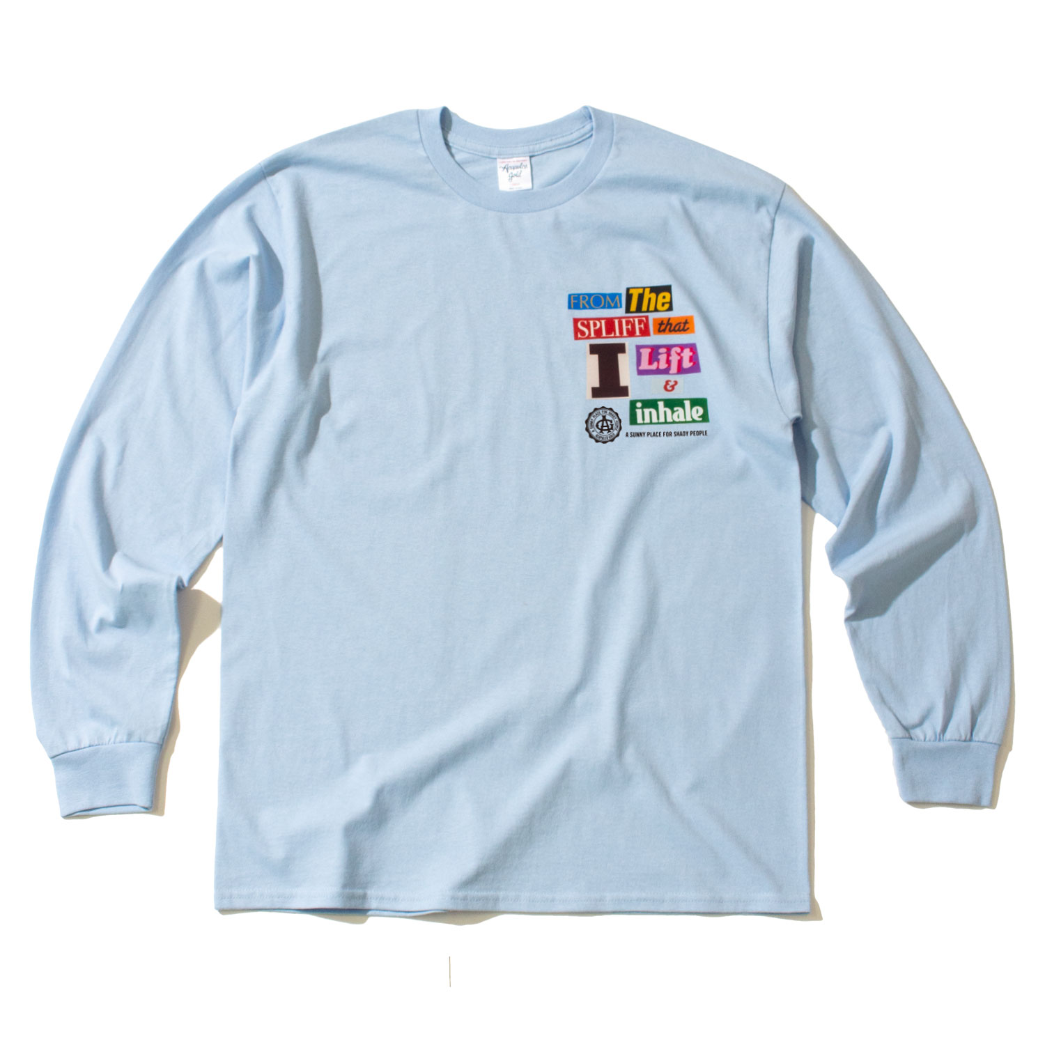ACAPULCO GOLD/ץ륳 ɡGET HIGH LS TEE ĹµT / LT. BLUE
