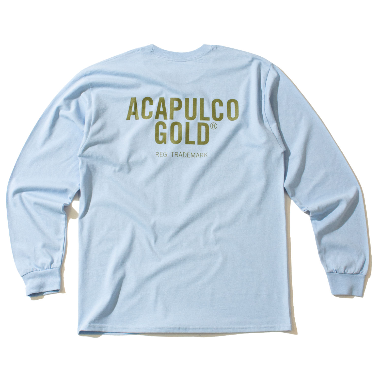 ACAPULCO GOLD/ץ륳 ɡGET HIGH LS TEE ĹµT / LT. BLUE