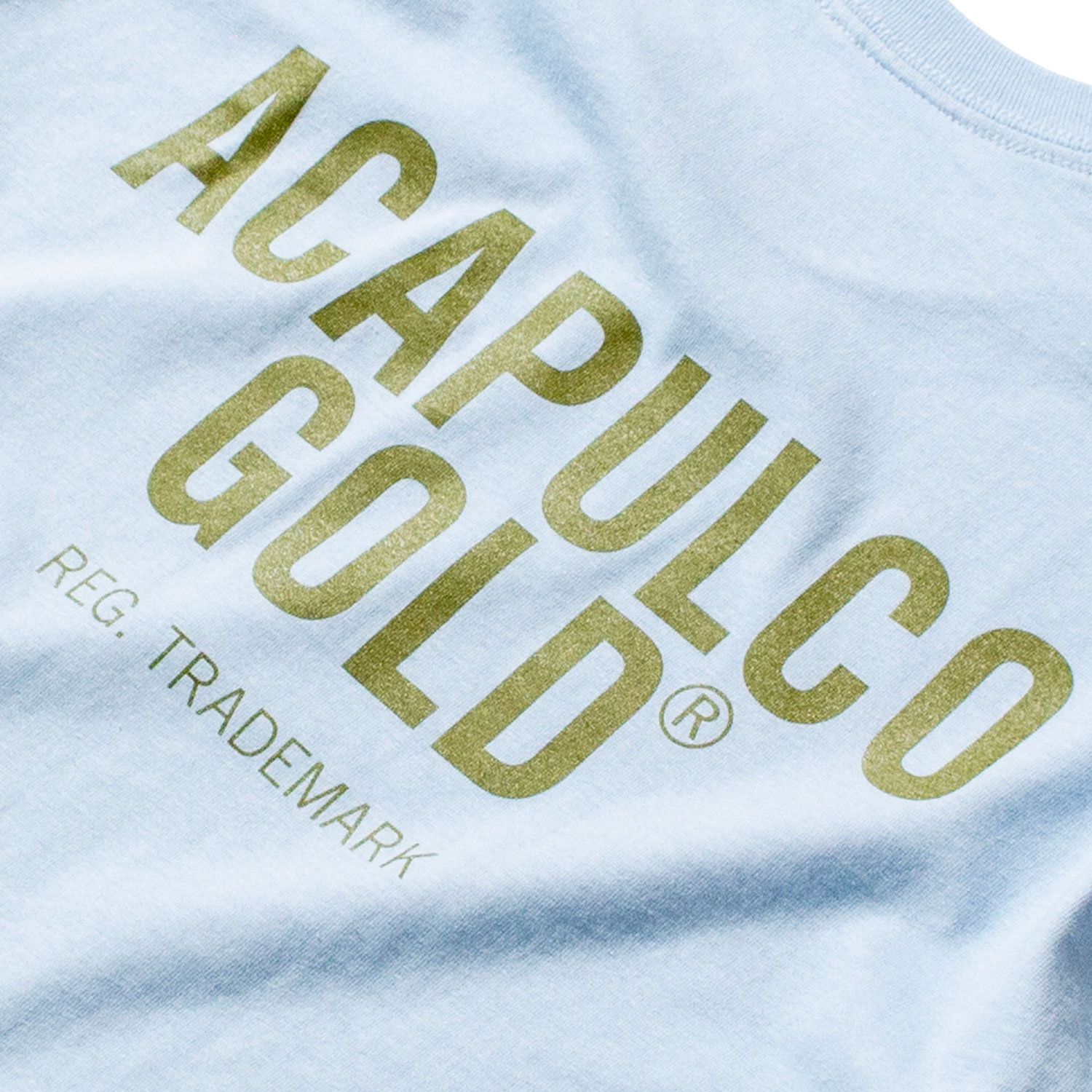 ACAPULCO GOLD/ץ륳 ɡGET HIGH LS TEE ĹµT / LT. BLUE