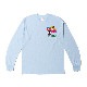 ACAPULCO GOLD/ץ륳 ɡGET HIGH LS TEE ĹµT / LT. BLUE