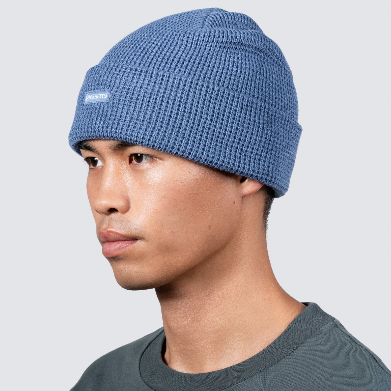 ��PLEASURES/�ץ쥸�㡼����OLD E WAFFLE BEANIE �˥å�˹ / DUSK