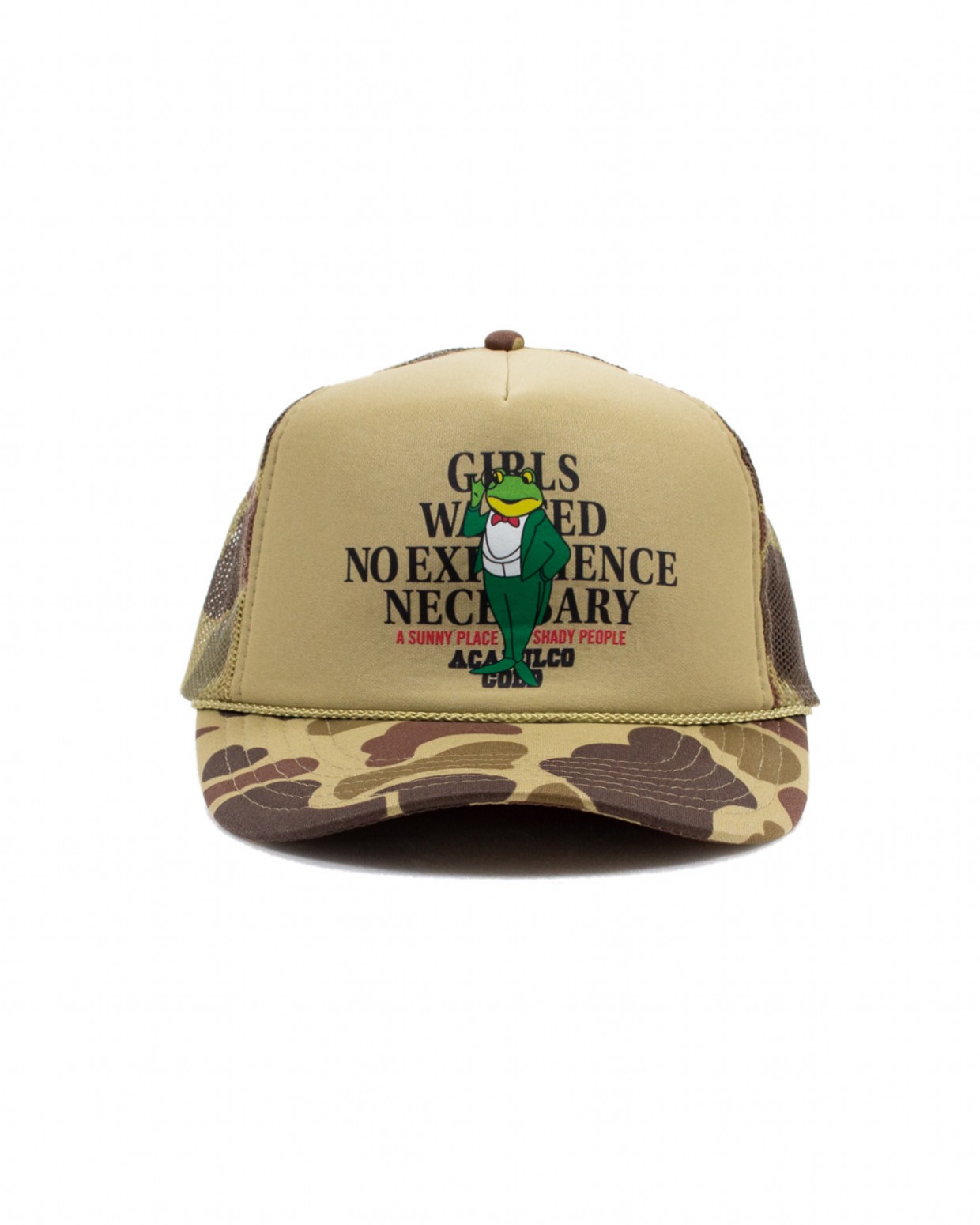��ACAPULCO GOLD/�����ץ륳 ������ɡ�MACK-D TRUCKER CAP ����å� / CAMO