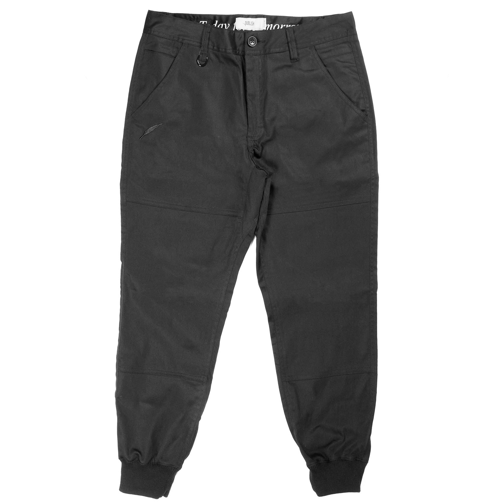 Publish Brand LEGACY JOGGER PANTS Black