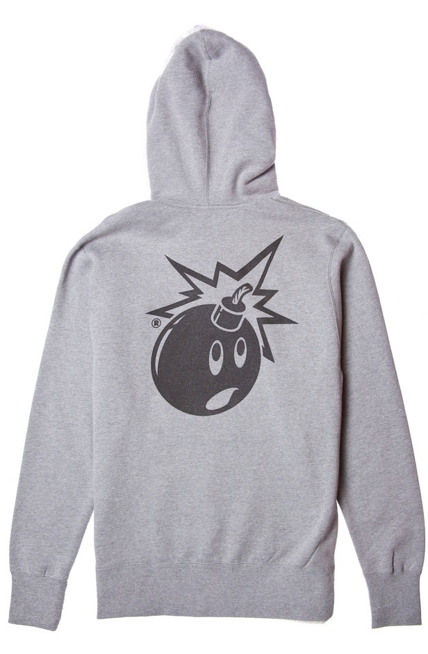 ��THE HUNDREDS/�����ϥ�ɥ�åġ�SIMPLE ADAM PULLOVER / GUNMETAL HEATHER