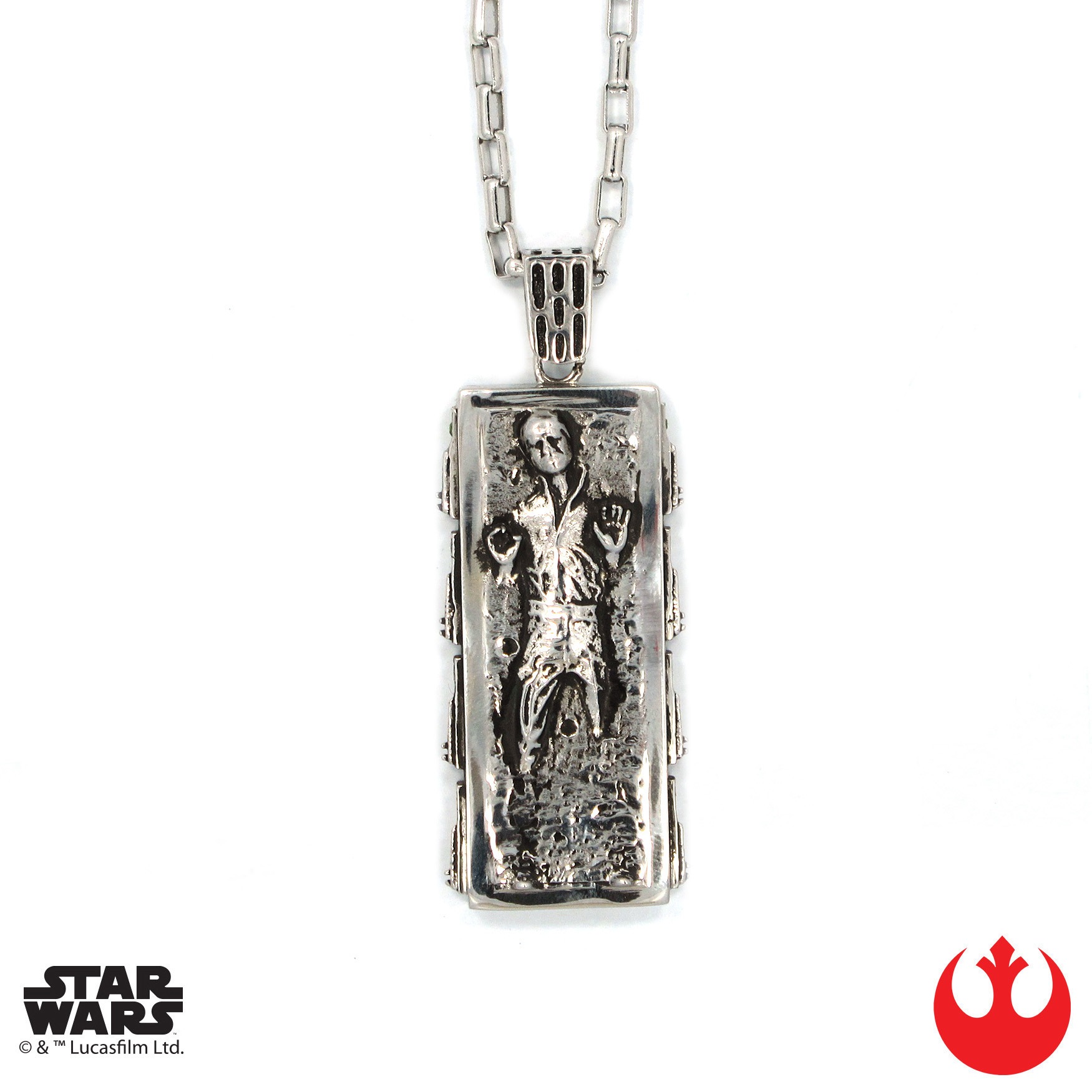 HANCHOLO/ϥ  STAR WARS/HAN CARBONITE PENDANT -  SHADOW SERIES HCSW24 / SILV