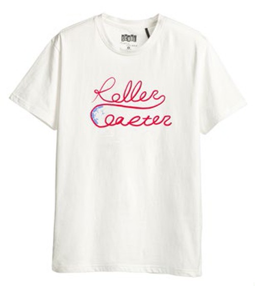 ��ART OF SCRIBBLE/������ ���� ������֥��ROLLER COASTER T����� / WHITE �ۥ磻�� ��