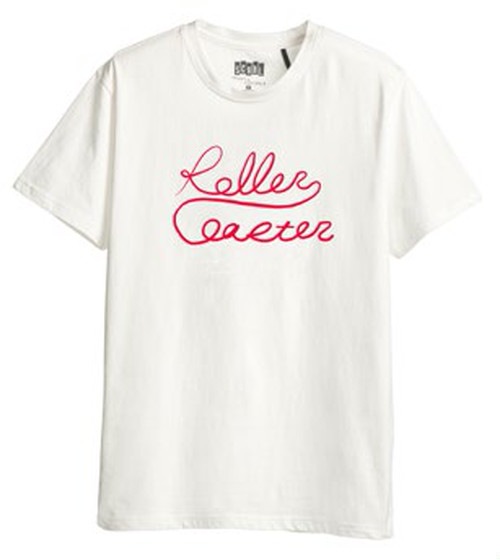 ��ART OF SCRIBBLE/������ ���� ������֥��ROLLER COASTER T����� / WHITE �ۥ磻�� ��