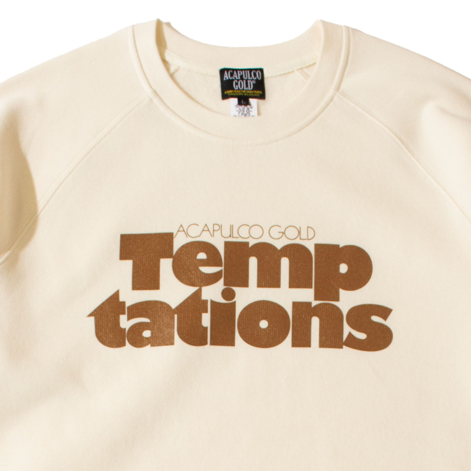 ACAPULCO GOLD/ץ륳 ɡTEMPTATIONS CREW SWEAT 롼å / CREAM