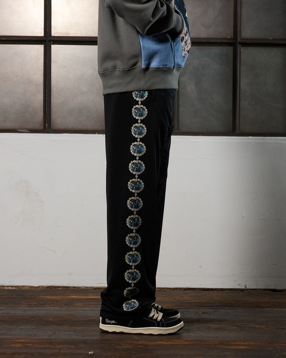 ��PLEASURES/�ץ쥸�㡼����MYTHIC HOPE TRACK PANTS �ȥ�å��ѥ�� / BLACK