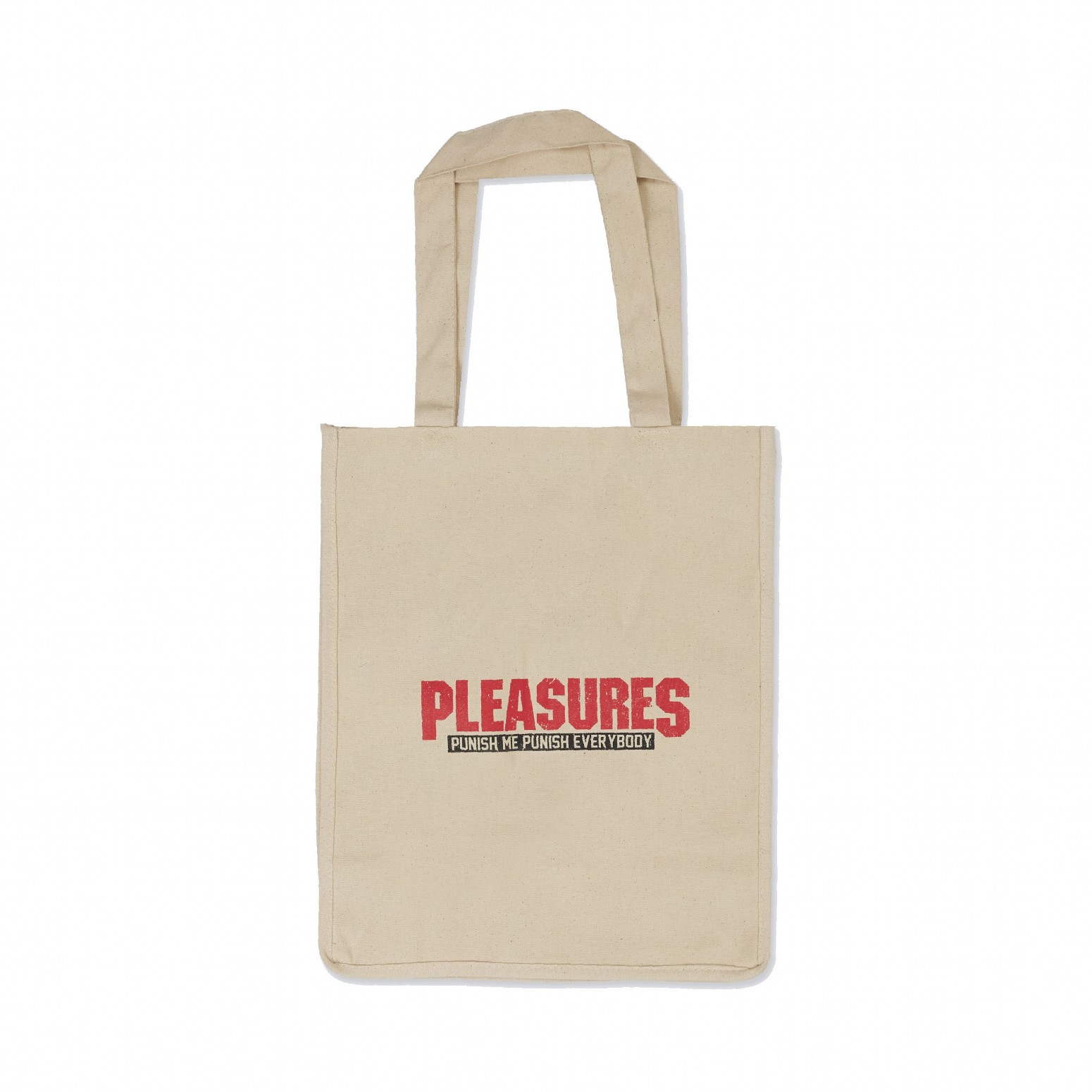 PLEASURES/ץ쥸㡼PUNISH TOTE BAG ȡȥХå / NATURAL