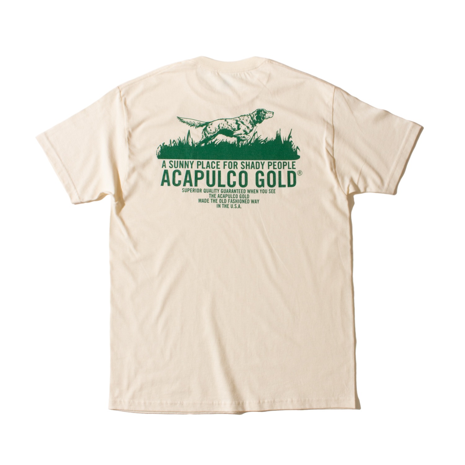 ��ACAPULCO GOLD/�����ץ륳 ������ɡ�POINTER DOG TEE TEE T����� / CREAM