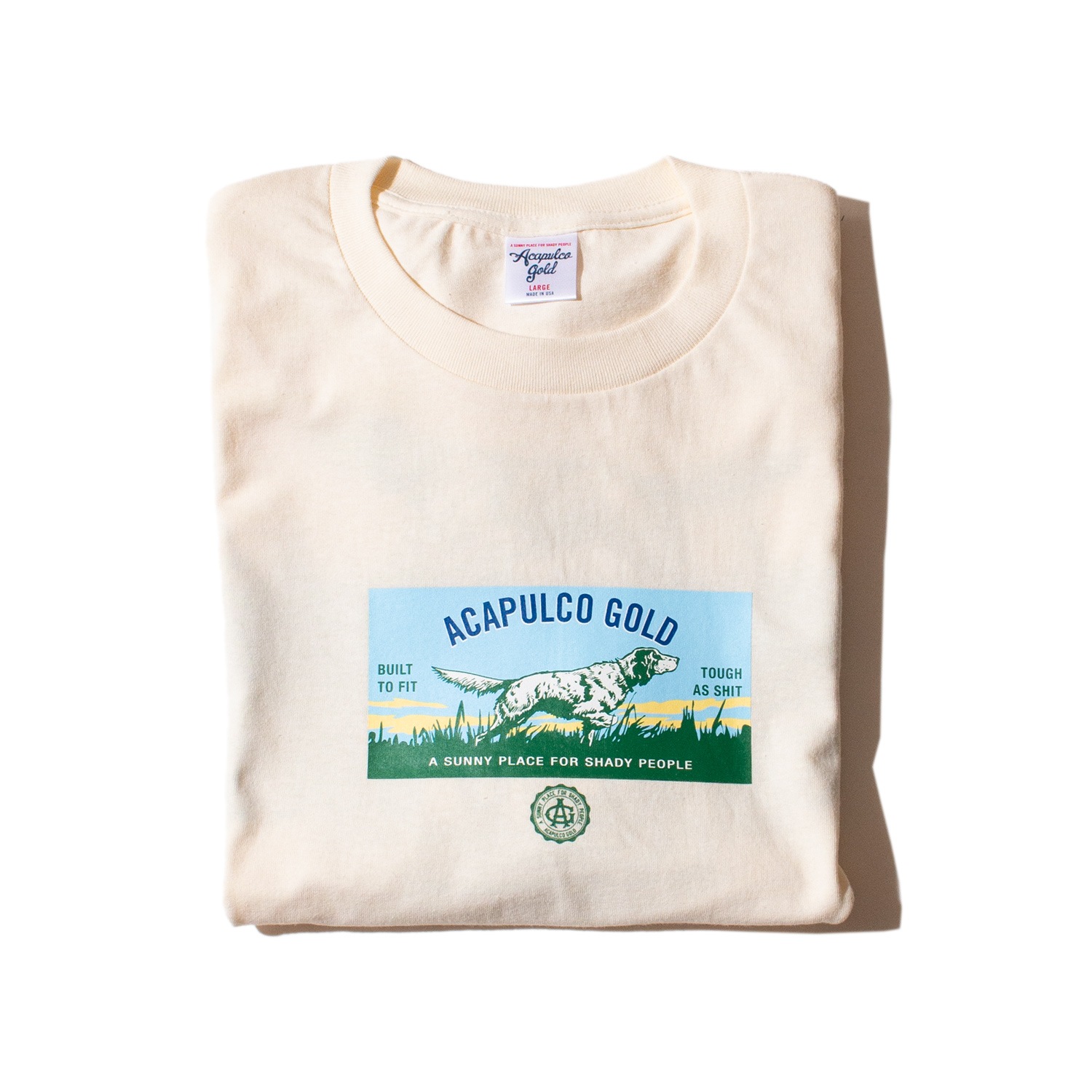 ��ACAPULCO GOLD/�����ץ륳 ������ɡ�POINTER DOG TEE TEE T����� / CREAM