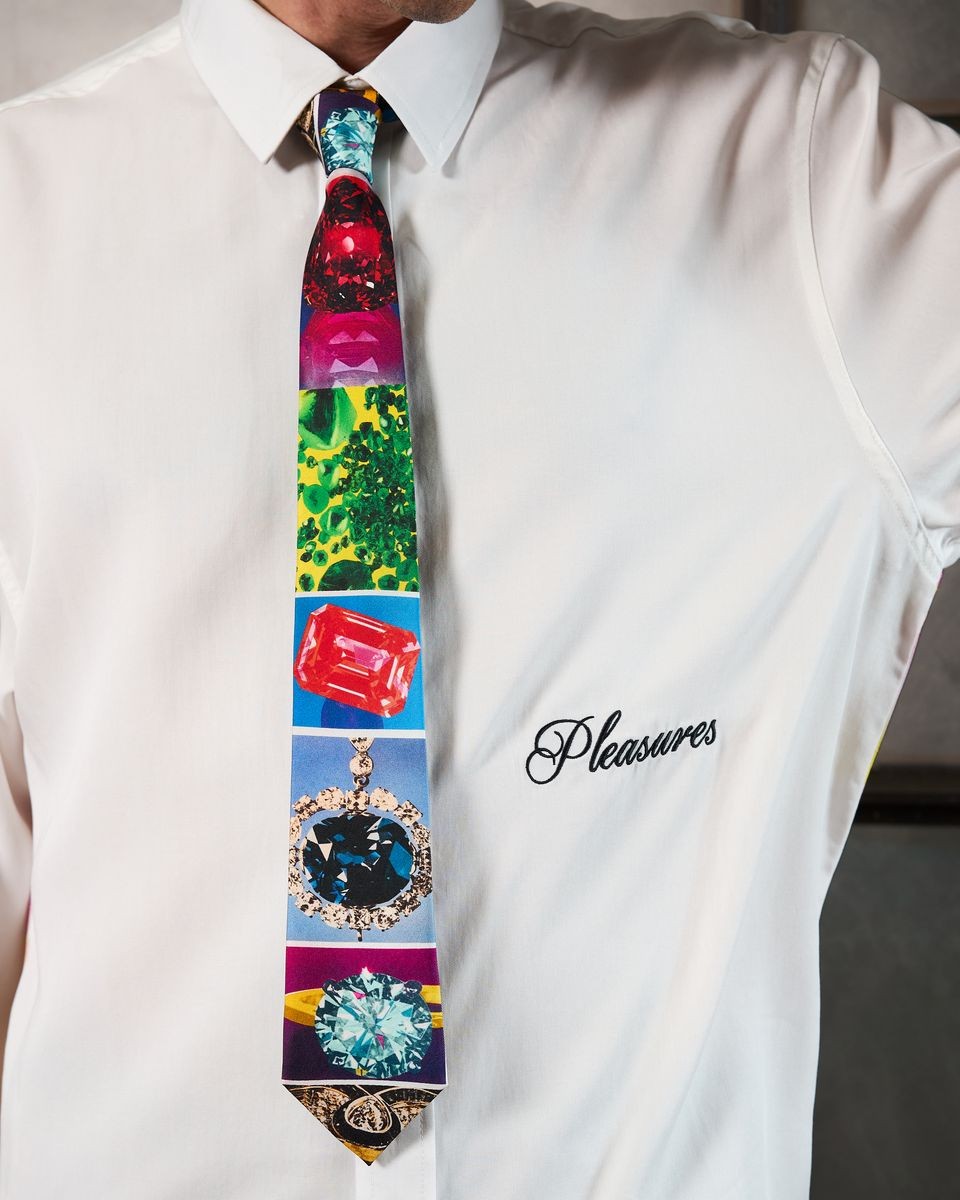 ��PLEASURES/�ץ쥸�㡼����JEWEL NECKTIE �ͥ����� / MULTI