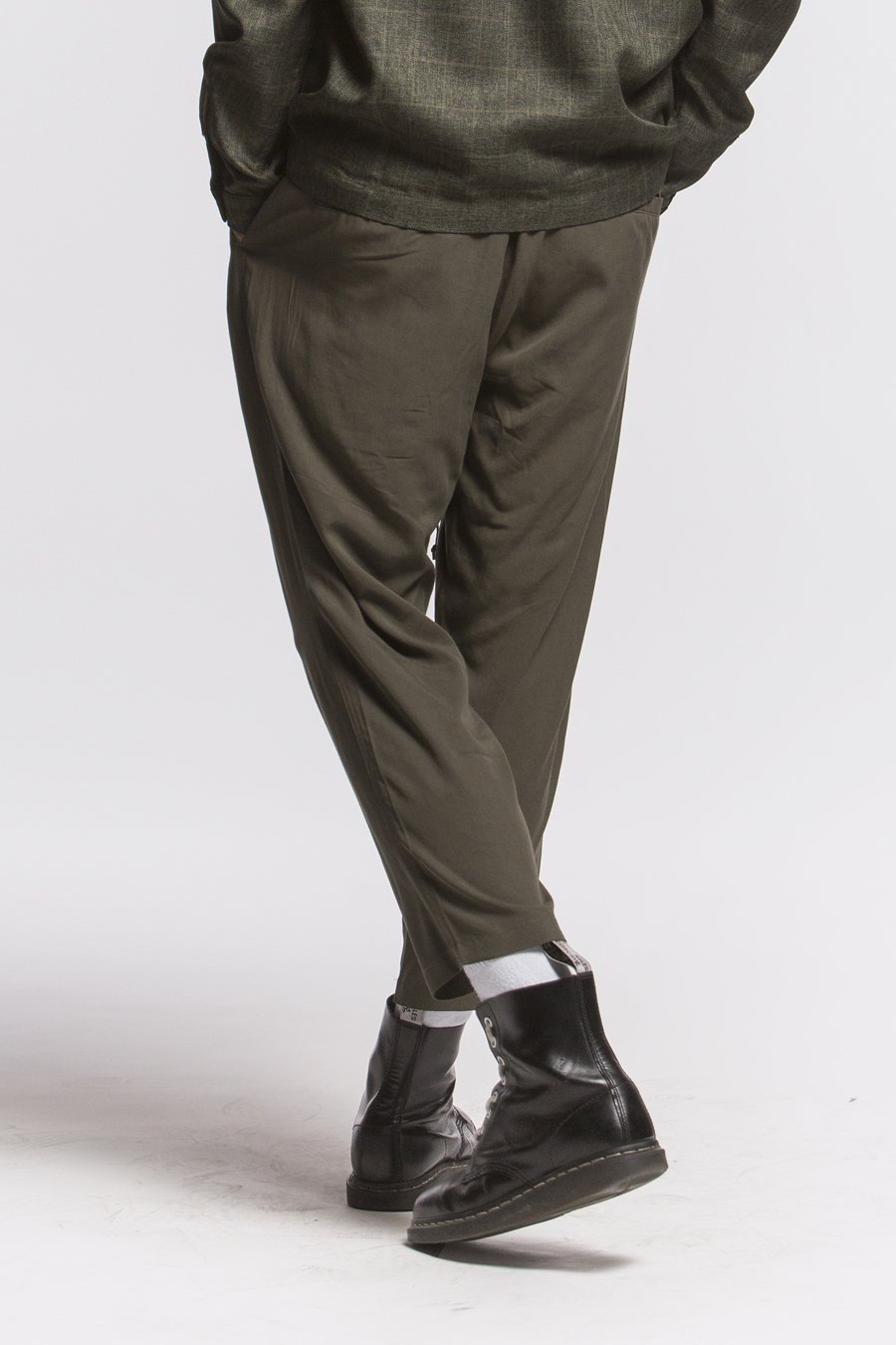 ��CANDOR/����������ANKLE PANT ���󥯥�ѥ�� / OLIVE ���꡼��