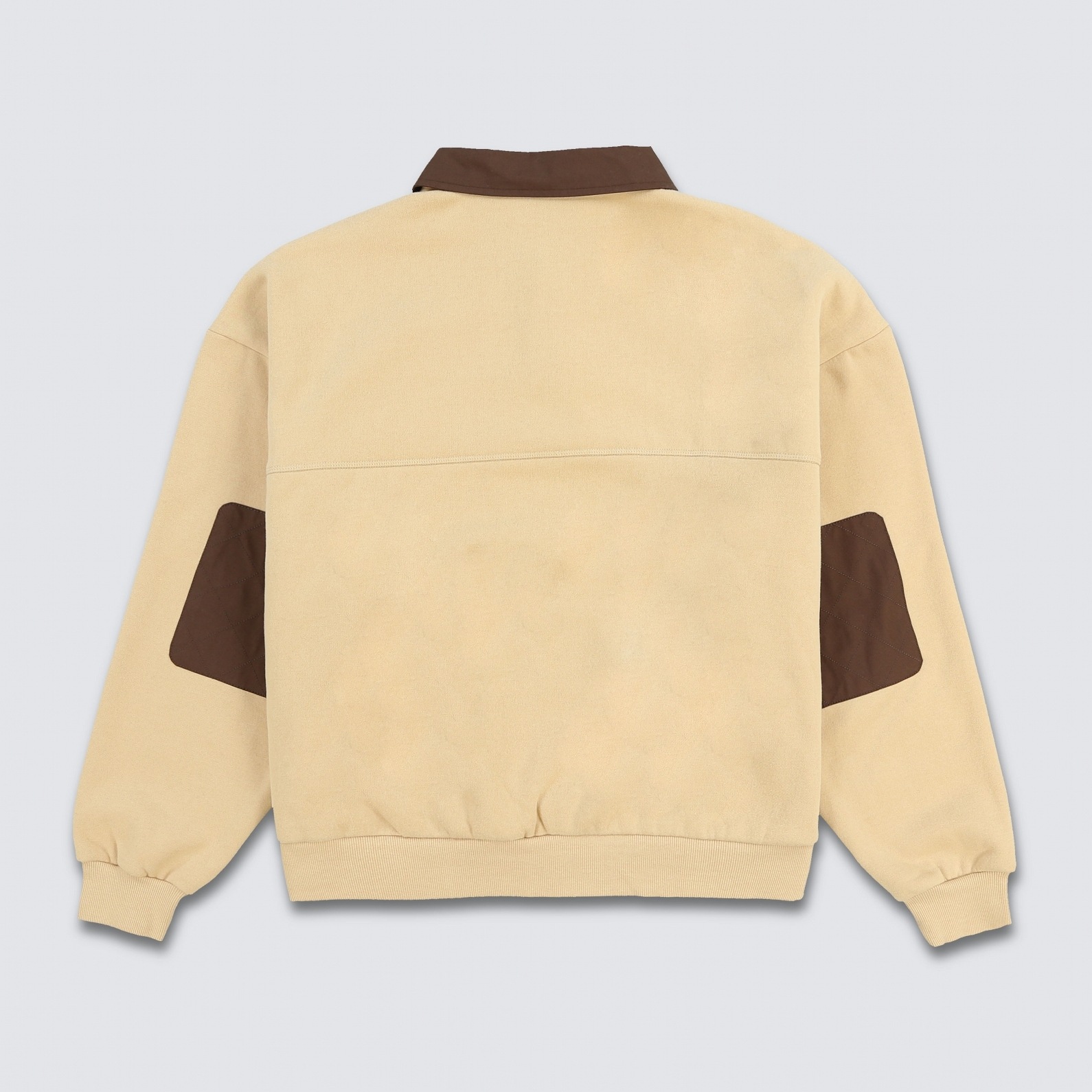 PLEASURES/ץ쥸㡼TWEAK POLO SWEATSHIRT ݥå / TAN 