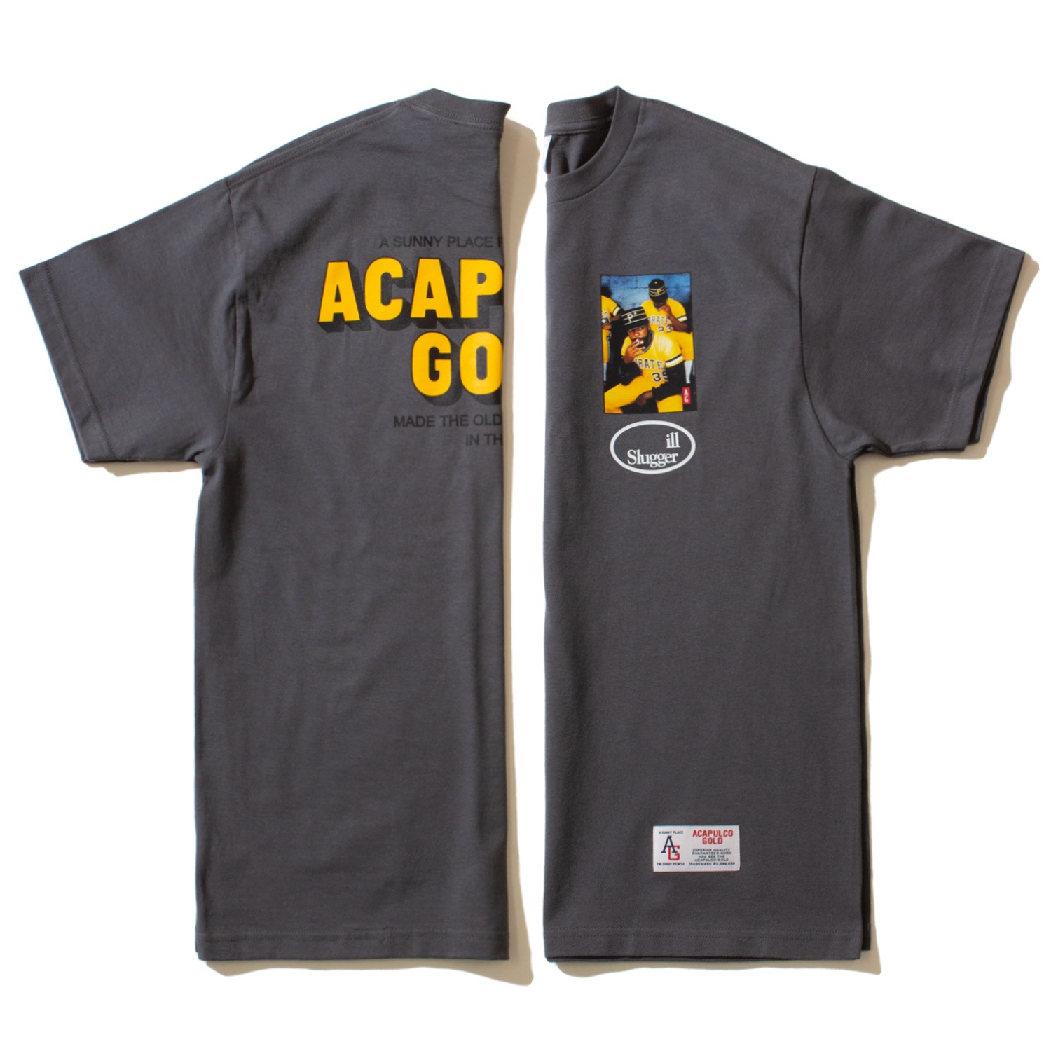��ACAPULCO GOLD/�����ץ륳 ������ɡ�ILL TEE T����� / CHARCOAL