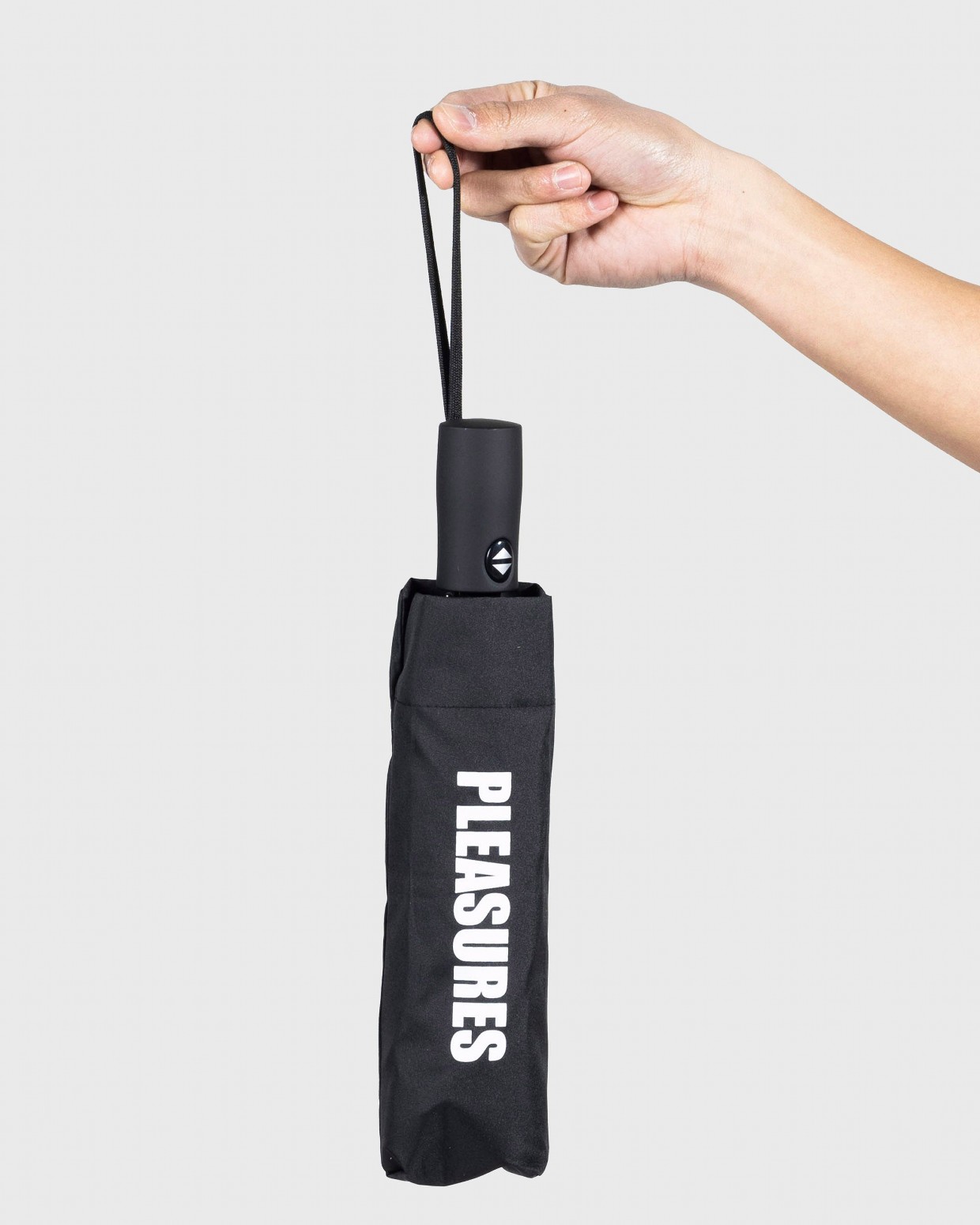 PLEASURES/ץ쥸㡼NEWSPRINT UMBRELLA  / BLACK