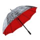 PLEASURES/ץ쥸㡼NEWSPRINT UMBRELLA  / BLACK