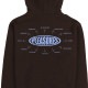 ��PLEASURES/�ץ쥸�㡼����OVERVIEW HOODIE �ѡ����� / BROWN