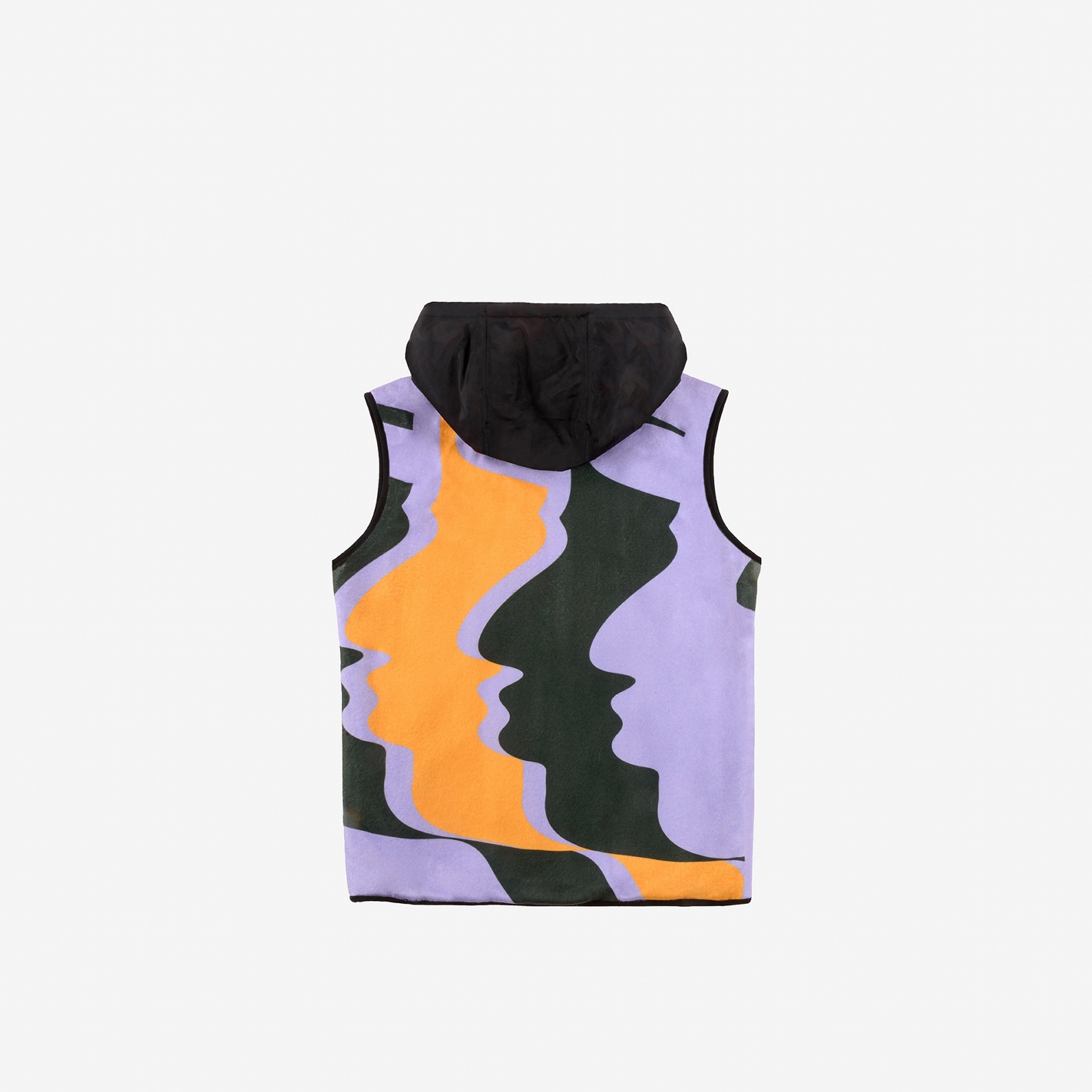 ��PAS DE MER/�ѥɥ����FOOTBALL POLAR FLEECE VEST �٥��� / PATTERN
