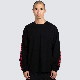 ��PLEASURES/�ץ쥸�㡼����OE HEAVYWEIGHT LONG SLEEVE ĹµT����� / BLACK