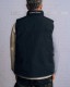 ��RAISED BY WOLVES/�쥤���ɥХ�����֥���WESTERN REVERSIBLE DOWN VEST �٥��� / BLACK