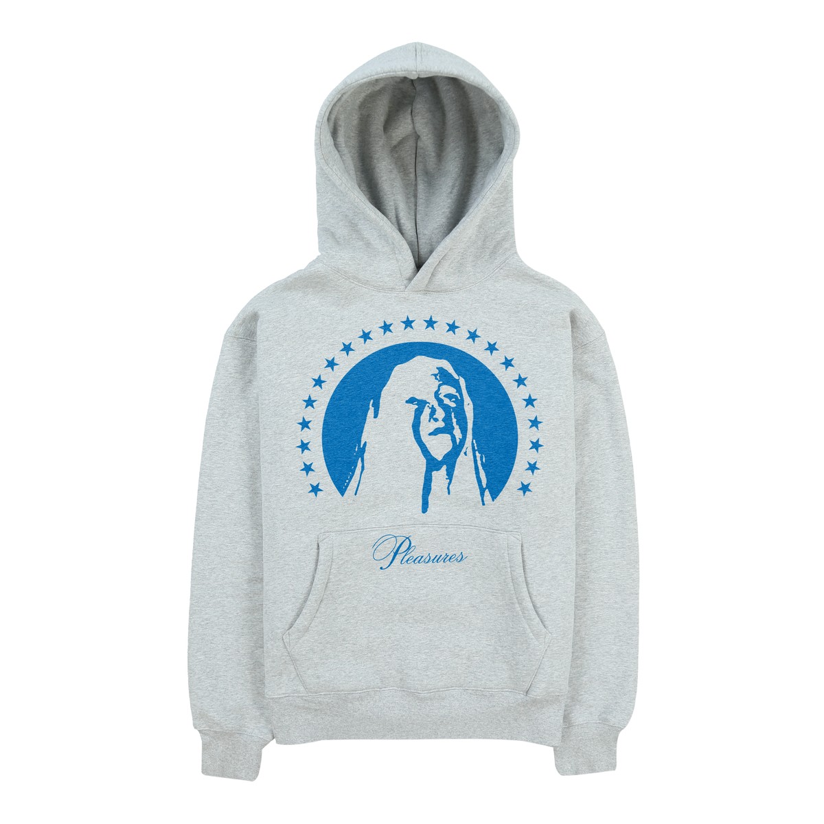 ��PLEASURES/�ץ쥸�㡼����CRITIC HOODIE �ѡ����� / HEATHER GREY