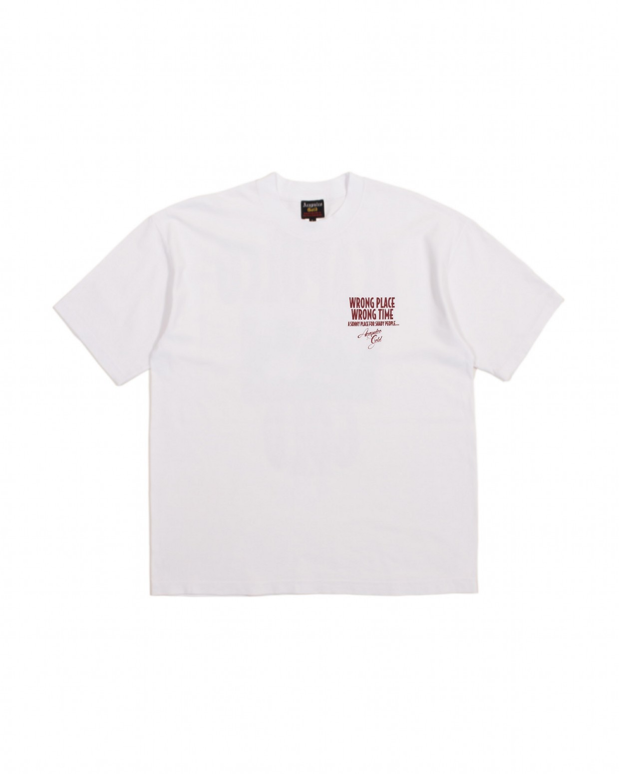 ��ACAPULCO GOLD/�����ץ륳 ������ɡ�UNLUCKY TEE T����� / WHITE