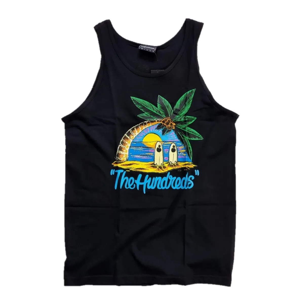 THE HUNDREDS/ϥɥåġISLAND TANK 󥯥ȥå / BLACK