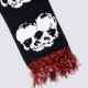 ��PLEASURES/�ץ쥸�㡼����SKULL SCARF �������� / BLACK