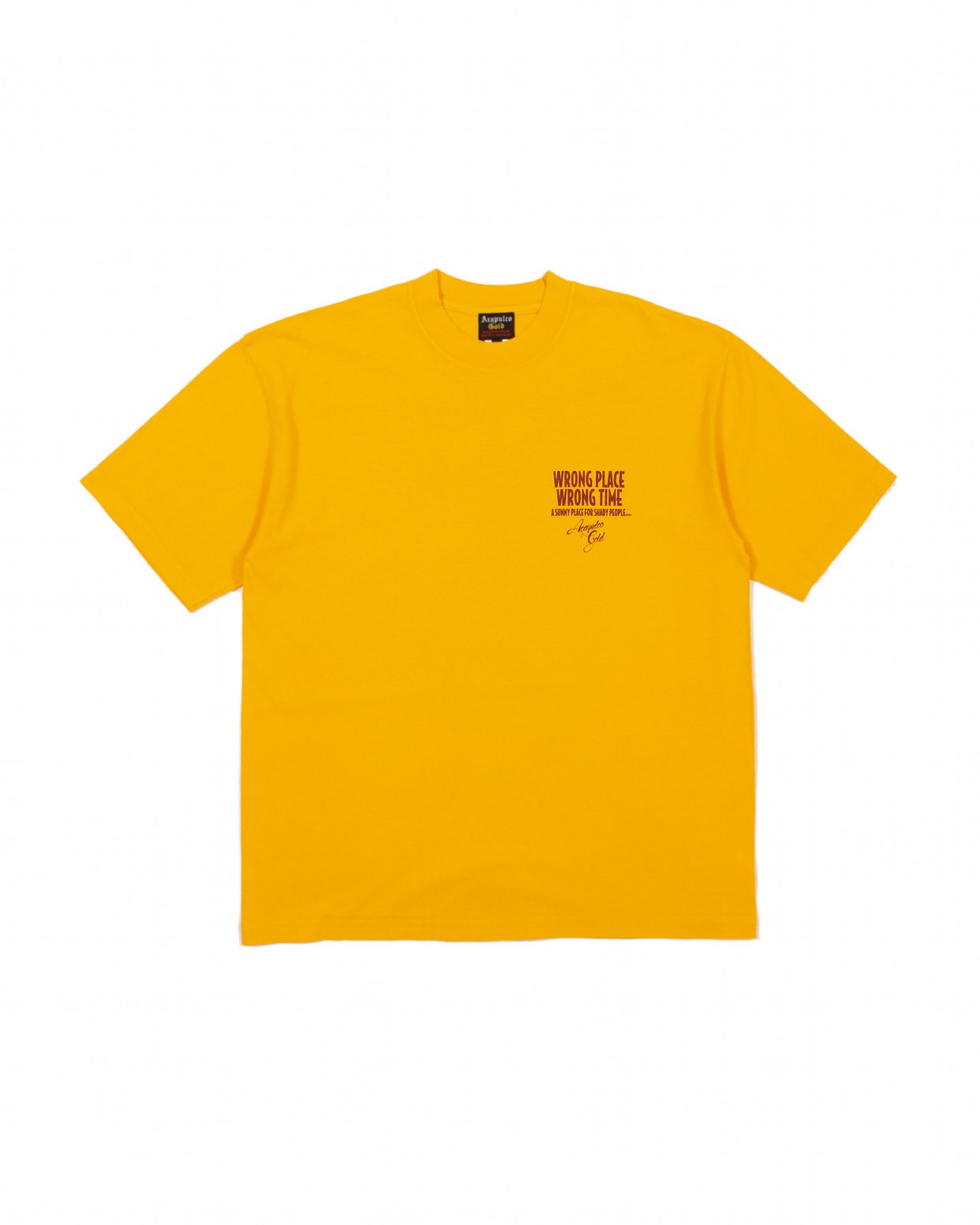 ��ACAPULCO GOLD/�����ץ륳 ������ɡ�UNLUCKY TEE T����� / GOLD