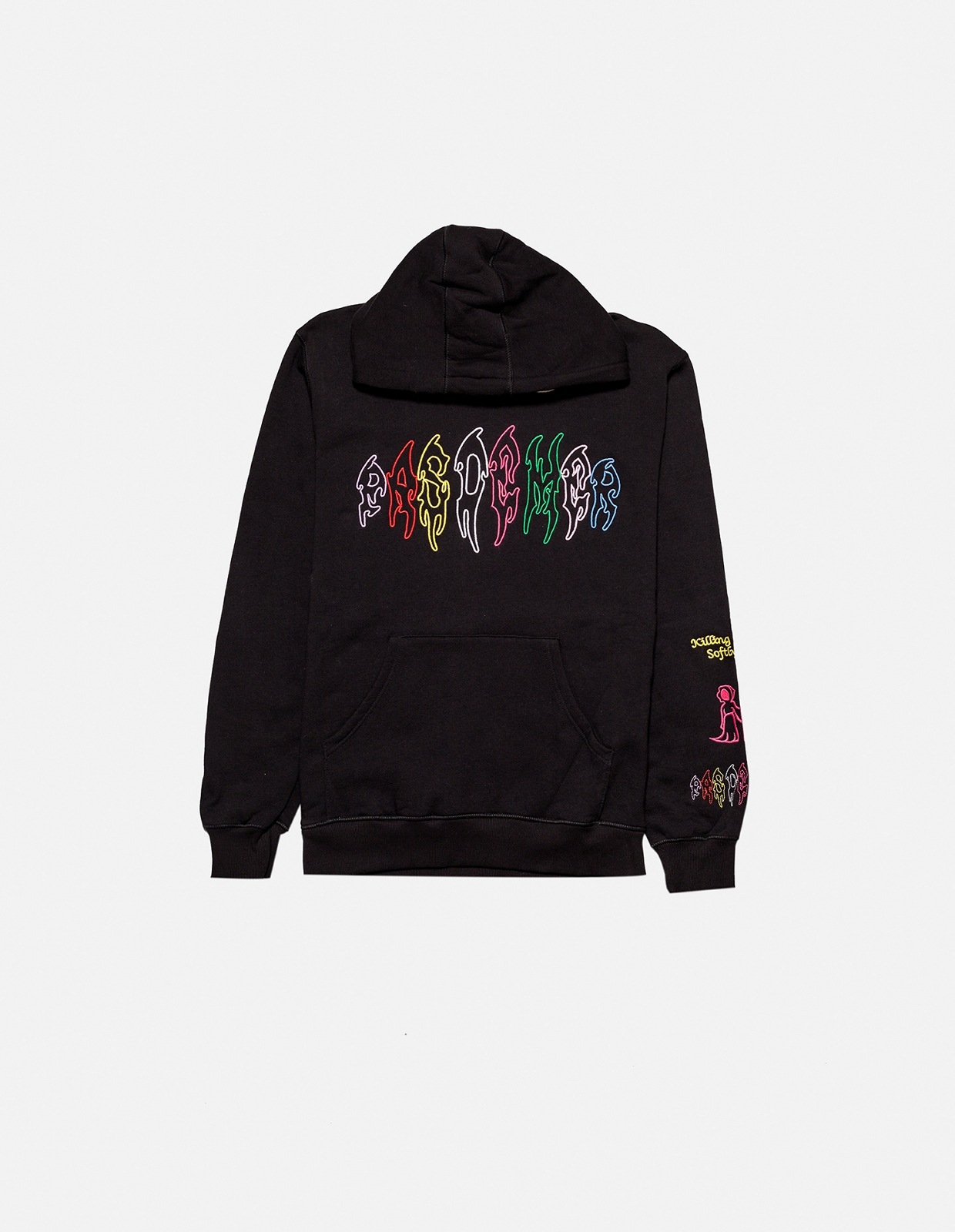 ��PAS DE MER/�ѥɥ����KILLING ME HOODY �ѡ����� / BLACK �֥�å� ��