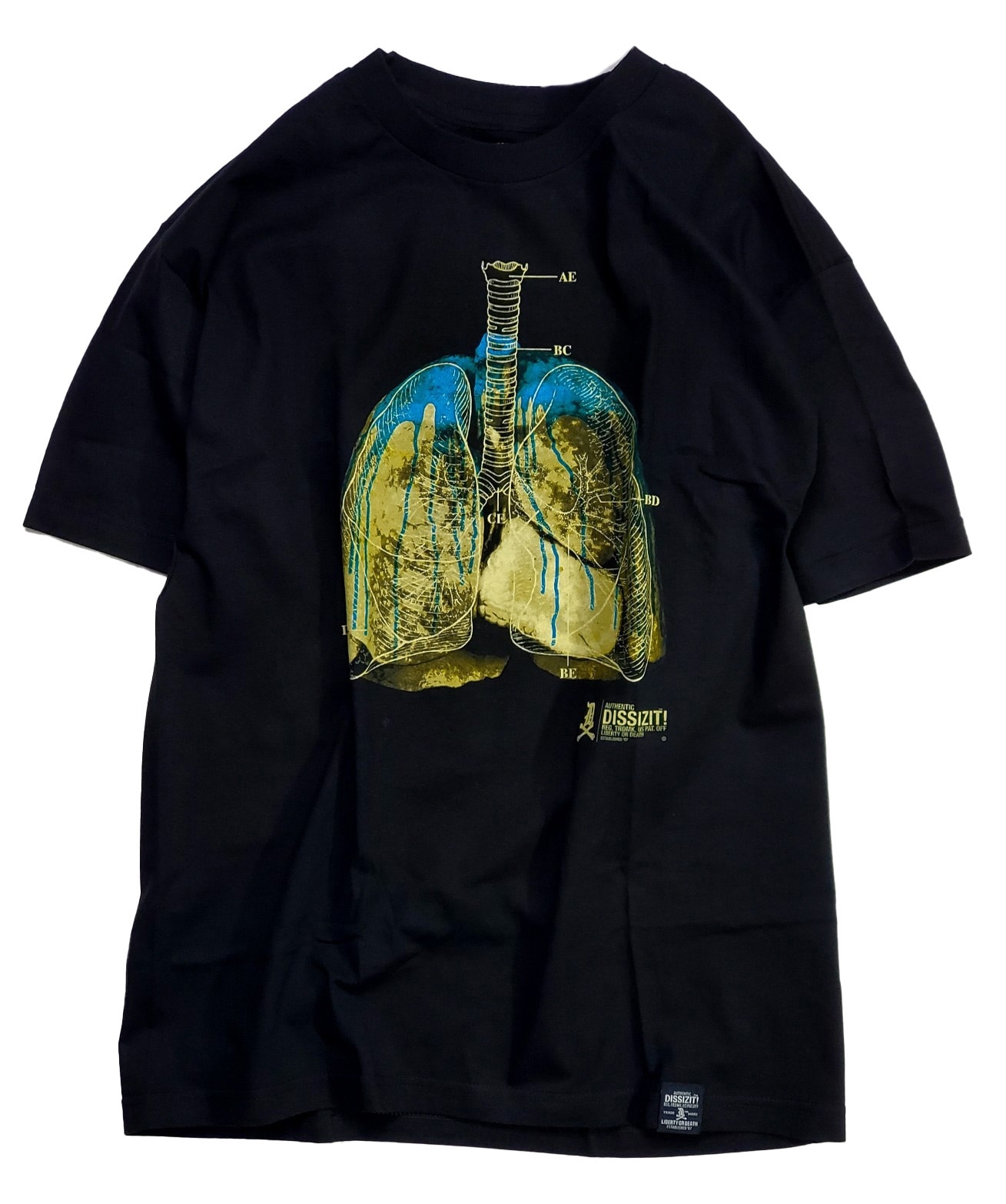 ��DISSIZIT/�ǥ����������åȡ�DZT PLS TEE T����� / BLACK �֥�å�