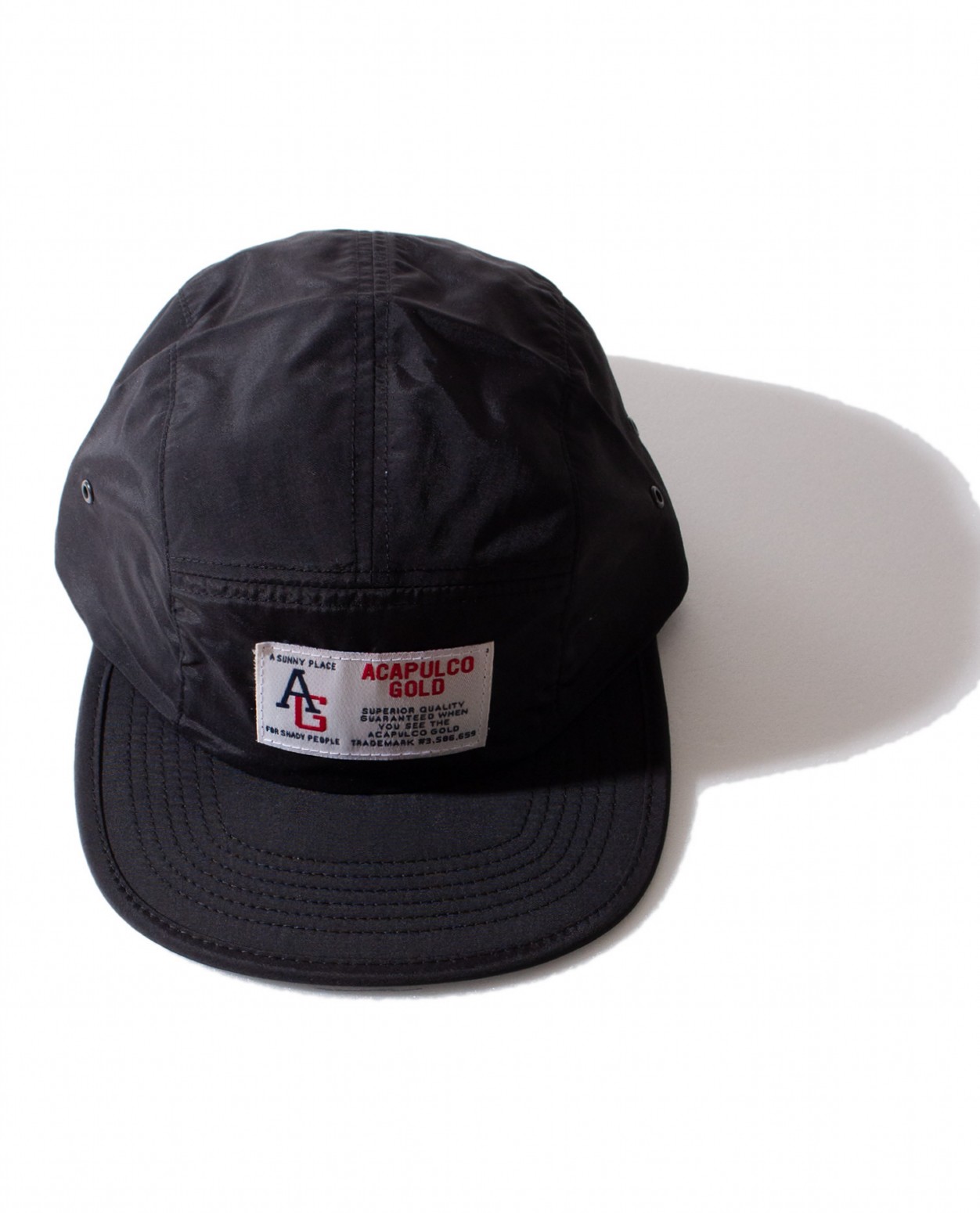 ACAPULCO GOLD/ץ륳 ɡACTIVE NYLON CAP å / BLACK