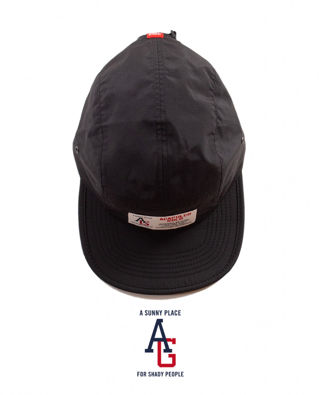 ACAPULCO GOLD/ץ륳 ɡACTIVE NYLON CAP å / BLACK