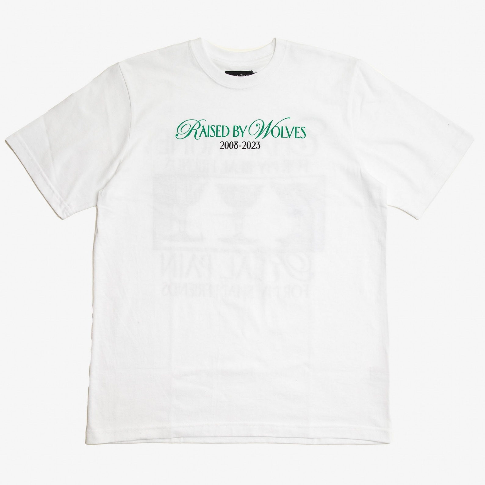 RAISED BY WOLVES/쥤ɥХ֥CRYSTAL ANNIVERSARY TEE T / WHITE ۥ磻