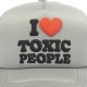 PLEASURES/ץ쥸㡼TOXIC TRUCKER CAP å / GREY