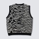 PLEASURES/ץ쥸㡼JOY DIVISION/祤ǥINTERZONE SWEATER VEST ˥åȥ٥ / BLACK